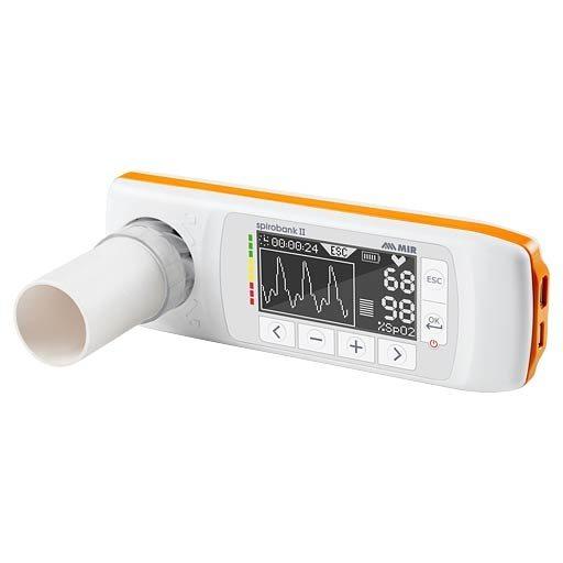 SPIROBANK II Zaawansowany przenośny spirometr diagnostyczny przeznaczony jest do stosowania przez lekarzy podstawowej opieki zdrowotnej, w gabinetach i przychodniach ogólnych oraz pulmonologicznych,