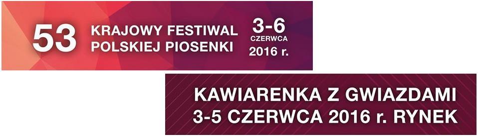 Czerwiec w Opolu to oczywiście mnóstwo atrakcji. Na plan pierwszy wysuwa się 53.