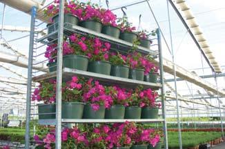 Poprawa wydajności powolnie uwalnianego nawozu Korzystanie z mobilnego dachu pod którym możemy efektywnie zarządzać temperaturą otoczenia roślin, a przede