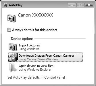 Przesyłanie zdjęć do komputera w celu wyświetlania Podłącz aparat do komputera. Wyłącz aparat. Otwórz osłonę i starannie podłącz mniejszą wtyczkę dostarczonego w zestawie kabla interfejsu (str.