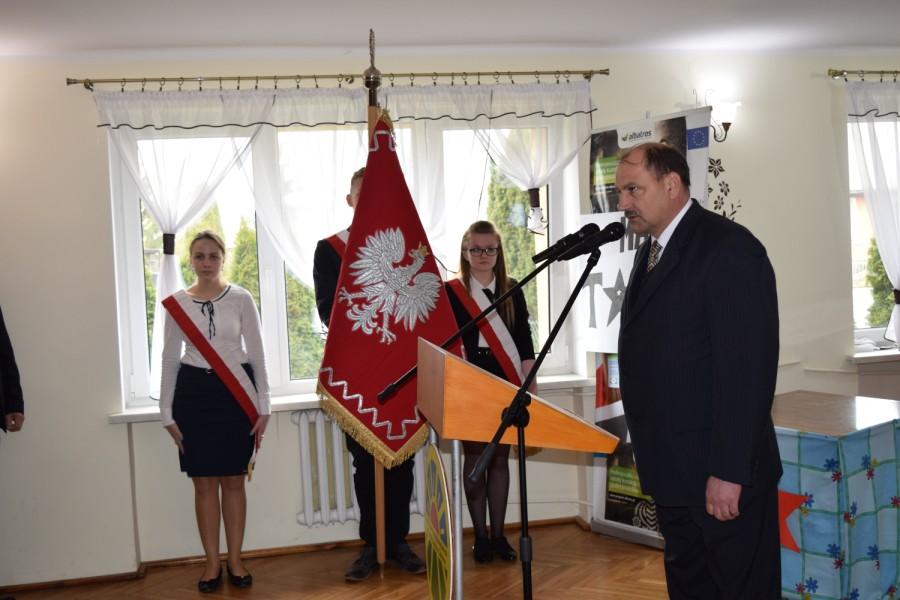 Reprezentująca Samorząd Uczniowski, Patrycja Głusiec wygłosiła wzruszające słowa pożegnania.