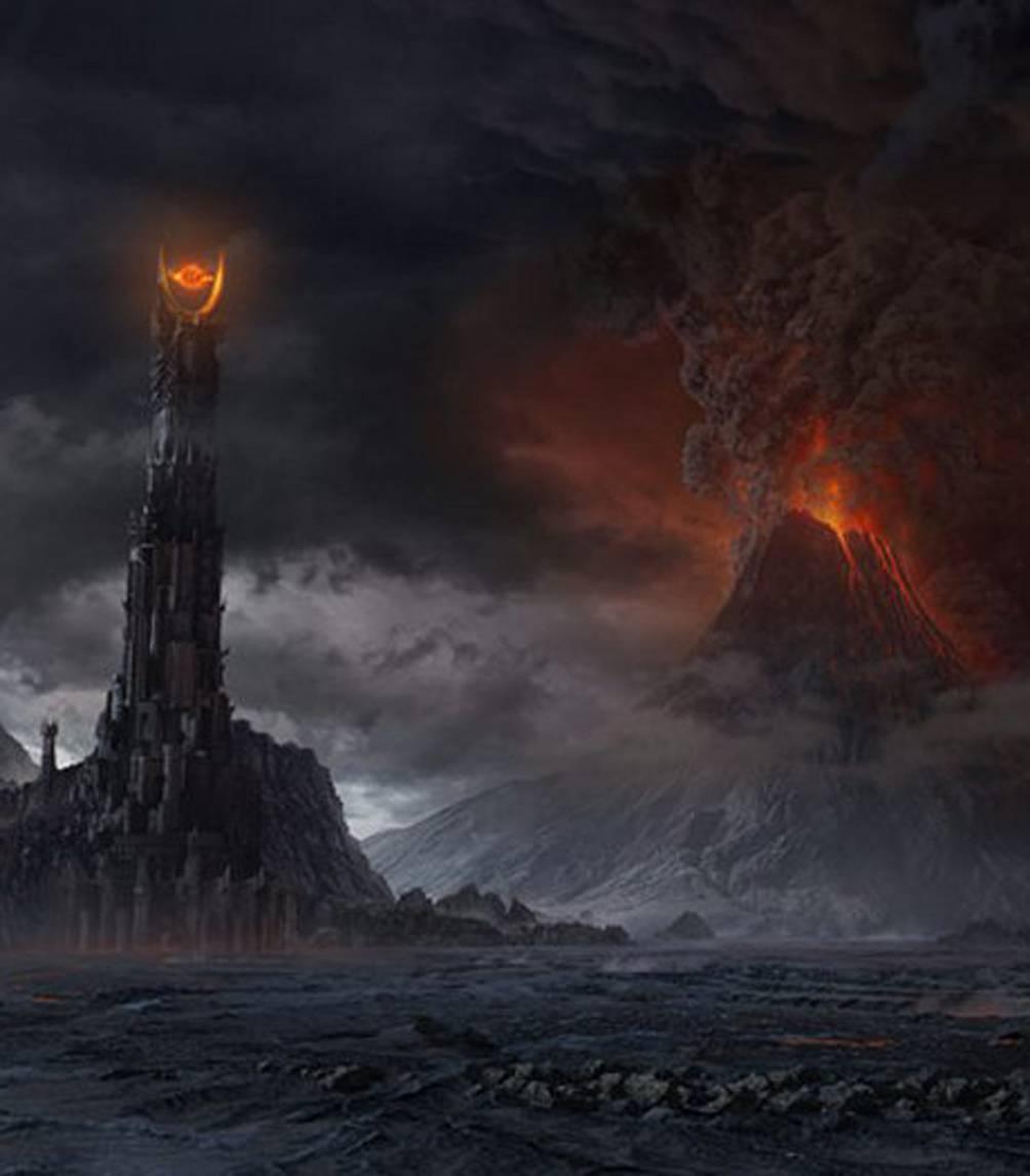 Rozdział 2 Mordor Na wezwanie Saurona odpowiedziały nieskończone rzesze pokrętnych potworów i złych ludzi.