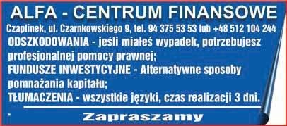 2 Kurier Czaplinecki Maj 2015 Biuro Rachunkowe BT