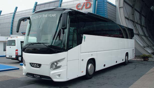 Autobus został tak skonstruowany, aby uzyskać jak najlepszą wartość w stosunku do oferowanej ceny. Autobus targowy napędzany był silnikiem EEV Iveco Tector F4AE o mocy 194 kw.
