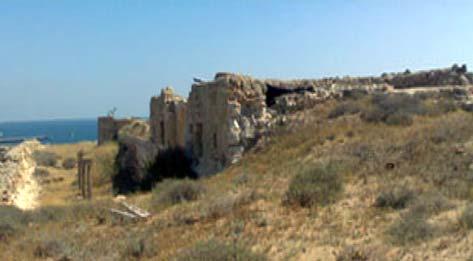 El Raml Fort Site position in Abu