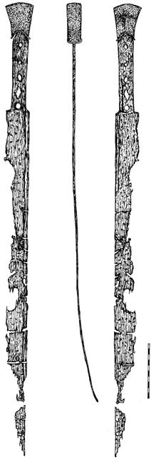 R. Rychter Ryc. 5. Rękojeść kordu po konserwacji, fot. J. Błaszczyk Fig. 5. Short sword hilt after conservation, photo: J.