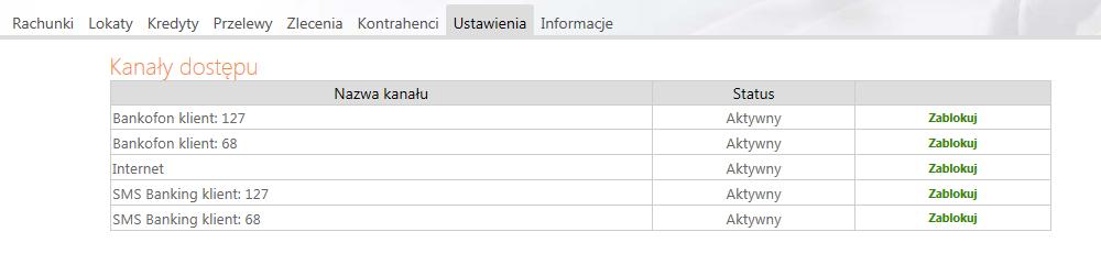 Załączniki do wyciągów (Potwierdzenia operacji), jeśli ustawiony na Tak, wówczas do wyciągu są dodawane potwierdzenia operacji (wydruk potwierdzeń operacji w postaci załącznika do wyciągu 6