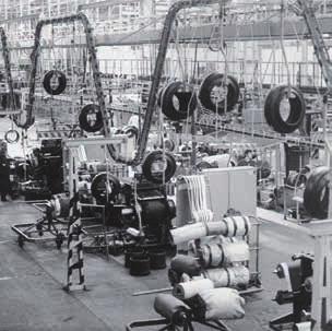 1966 Barum rozpoczyna budowę fabryki w Otrokovicach.