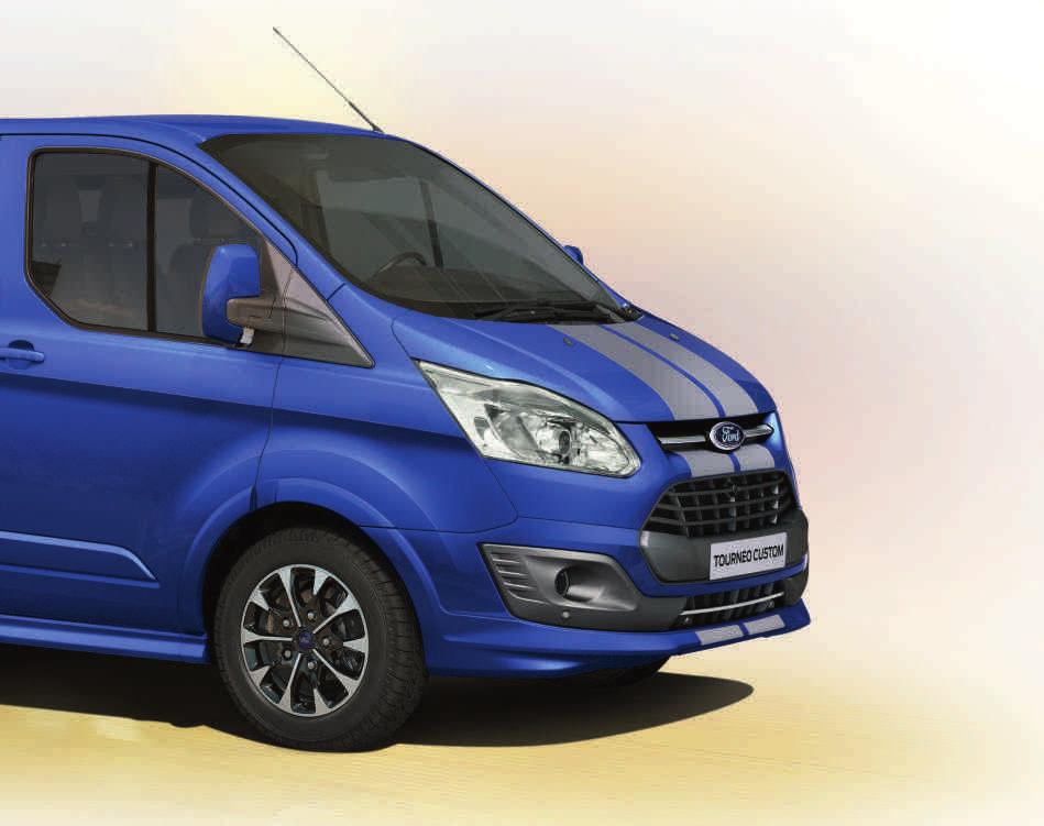 Pokazany model to Ford Tourneo Custom Sport L1 z