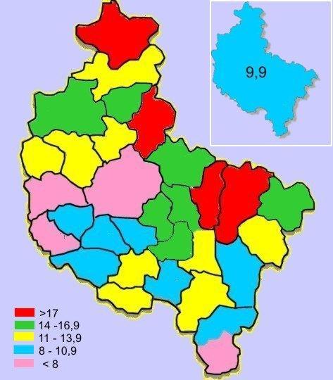 Sytuację na rynku pracy odzwierciedla wskaźnik stopy bezrobocia.