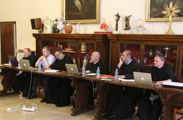 WYDARZENIA Definitorium spotyka się z przewodniczącymi cetusów Sekretariat generalny W dniach od 9 do 13 czerwca 2014 roku w klasztorze Sacro Convento w Asyżu odbyło się doroczne spotkanie Ministra