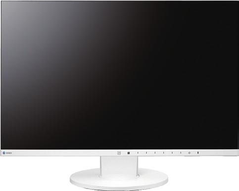 Miłe dla oka Biały Czarny Ultracienkie monitory z serii FlexScan EV EIZO - FlexScan