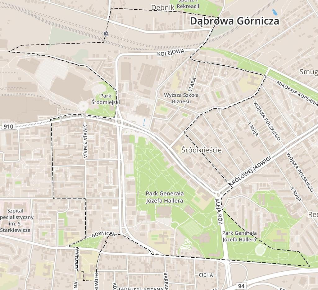 Metodologia badawcza Rysunek 1 Mapa poglądowa POR Centrum Źródło: Opracowanie własne 3.2.