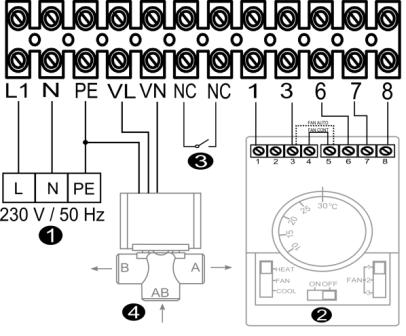 6. SCHEMAT PODŁĄCZENIA ELiS C-W 6. CONNECTION DIAGRAM ELiS C-W 6.