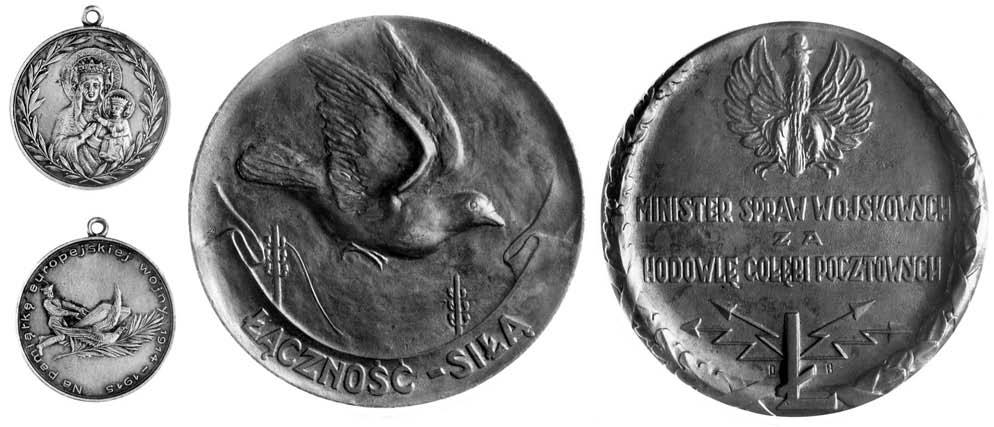 860 863 *853. Franciszek Duchiƒski- medal autrorstwa W.A.