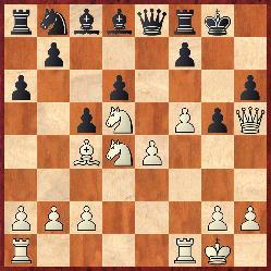 6.Obrona sycylijska [B44] Rizzo (Argentyna) 1900 WGM Ivanka (Węgry) 2200 1.e4 c5 2.Sf3 e6 3.d4 cd4 4.Sd4 Sc6 5.Sb5 d6 6.c4 Sf6 7.S1c3 a6 8.Sa3 Ge7 9.Ge3 b6 10.Ge2 0 0 11.0 0 Se5 12.f3 Sed7 13.