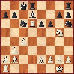 21.Obrona sycylijska [B22] Trabert (RFN) 2085 Hazim (Dominikana) 1900 1.e4 c5 2.c3 d5 3.ed5 Hd5 4.d4 e6 5.Sf3 Sf6 6.Ge2 Sc6 7.0 0 Ge7 8.c4 Hd8 9.dc5 Hd1 10.Wd1 Gc5 11.Sc3 Sg4 12.Se4 Ge7 13.Sd6 Gd6 14.