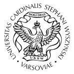 Uchwała Nr 59/2010 Senatu Uniwersytetu Kardynała Stefana Wyszyńskiego w Warszawie z dnia 24 czerwca 2010 r.