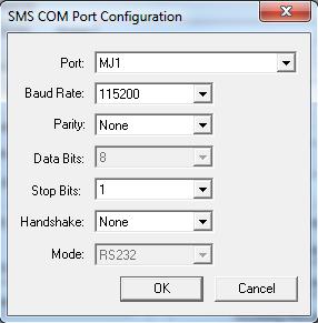 Port numer poru zależy od wybranego kontrolera, dla XL4 należy wybrać MJ1 UWAGA!
