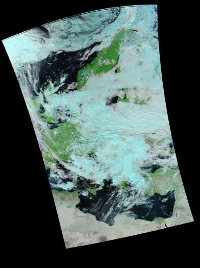 Meteosat/SEVIRI Satelita