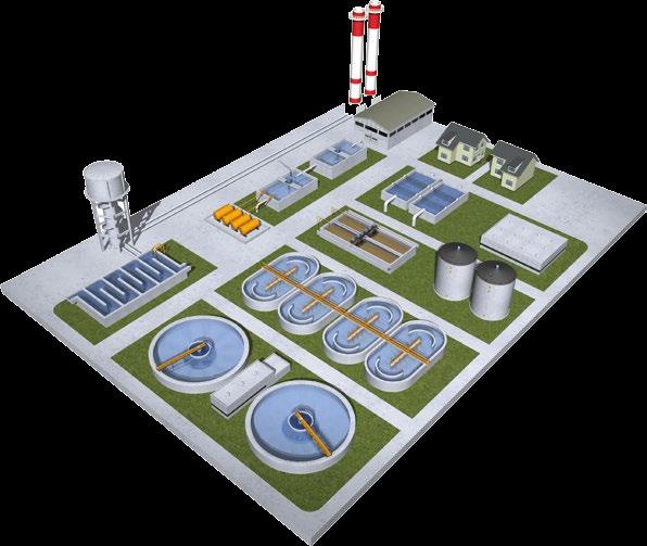8 Oczyszczalnie ścieków Nasze rozwiązania dla procesów oczyszczania ścieków Każdy z etapów oczyszczania ścieków wymaga konkretnego podejścia.