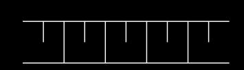 a d e b c odstęp d 1,0 0,7 element e 2,5 1,8 BUBZ03_01 skarpa umocniona Odstępy elementu znaku kartograficznego obiektu: skarpa umocniona przedstawia się zgodnie ze