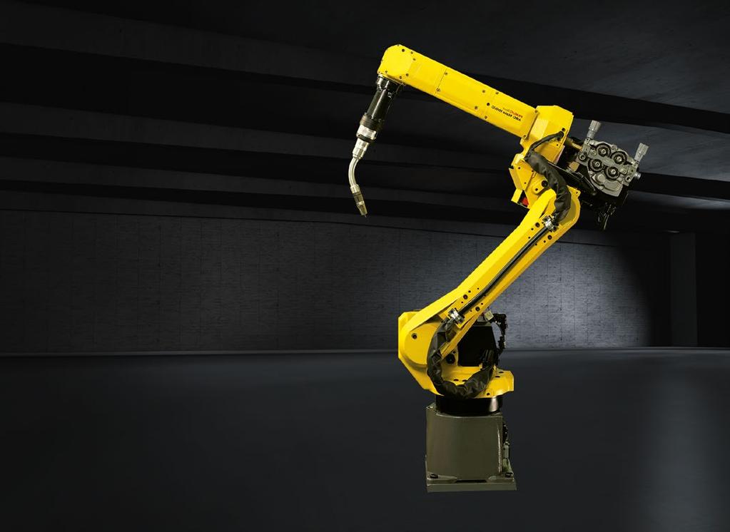 roboinnowacje w procesach obróbki plastycznej blach FANUC Arc Mate 100iC/12 Mistrz spawania Robot FANUC Arc Mate 100iC z nowym kontrolerem R-30iB, jako jedyny na rynku posiada wbudowany system