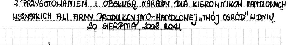 1. Przykładowe rozwiązania zadania egzaminacyjnego wraz z komentarzem Oceniane były następujące elementy pracy egzaminacyjnej: I.