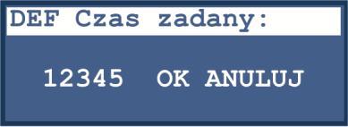 4.2. Menu Parametry programu Pozycje zawarte w menu mają na celu ingerencję w prace programu uruchamianego z pamięci nieulotnej urządzenia bez konieczności jego edytowania.