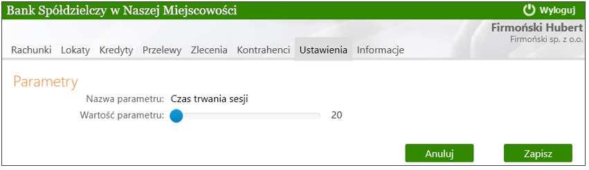 Nowe hasło musi spełniać pewne ustalone reguły, tzn. musi zawierać, co najmniej: 8 znaków, jedną dużą literę, jedną małą literę, jedną cyfrę, znak specjalny (oprócz ~`{} ;\"'?