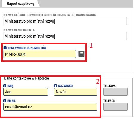 Informacje o problemach (Identyfikacja problemu) Na zakładce tej