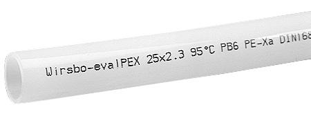 2.1.2. Rury do instalacji c.o. Uponor evalpex-a (z barierà antydyfuzyjnà) Rury Uponor evalpex-a Q&E, seria S5 (6 bar), odcinek prosty Wymiar Opakowanie Nr kat.