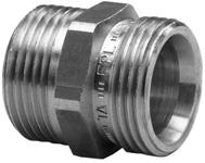 Zawiera O-ringi. Wymiar gwintu Dn Opakowanie Nr kat. PLN/szt. 1" GW x 1" GW 25 1 szt. 64125 42,80 1 1 /4" GW x 1 1 /4" GW 32 1 szt.
