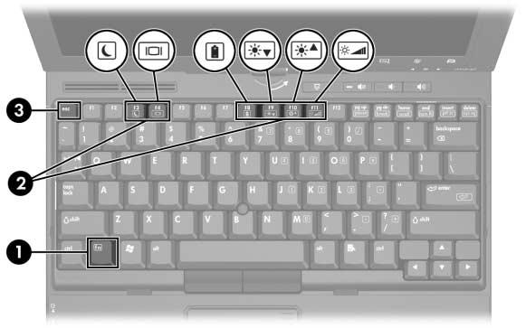2 Klawiatura W kolejnych częściach przedstawiono informacje o elementach klawiatury komputera.