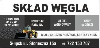 Słoneczna 15 A 76-200 Słupsk Zniżka do 5 % na zakup towarów, do 10 % na usługi Zniżki nie łączą się z aktualnymi promocjami/ rabatami