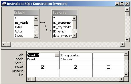 Projekt odręczny Utworzenie formularzy podstawowego i szczegółowego jako osobnych formularzy