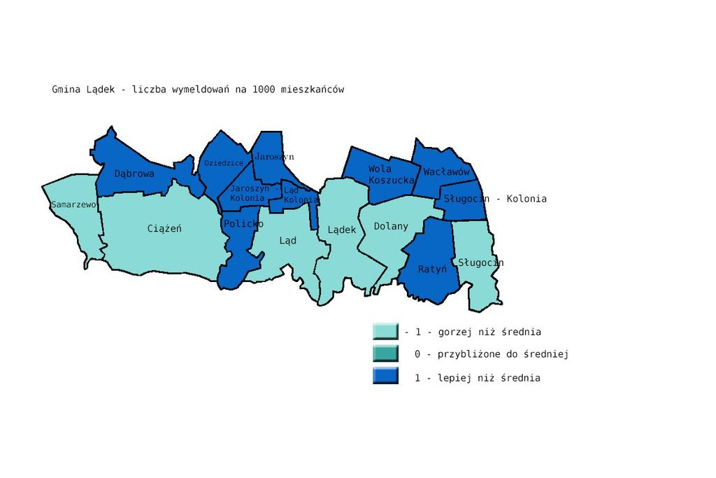 Źródło: opracowanie własne STARZENIE SIĘ SPOŁECZEŃSTWA Wskaźnik starzenia się społeczeństwa został wyrażony liczbą osób w wieku poprodukcyjnym (kobiety po 6. roku życia i mężczyźni po 65.