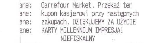 Termin rozpatrzenia reklamacji przez Carrefour za pośrednictwem Banku wynosi nie więcej niŝ 14 dni. O sposobie rozpatrzenia reklamacji. Uczestnik zostanie powiadomiony przez Bank. 5.