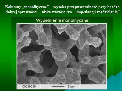 Wypełnienie ziarniste kolumny