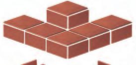 STRUKTURALNY -D 0x8 w perspektywie SIMPLE RED PARAPET A 0x1,8 SIMPLE RED PARAPET B