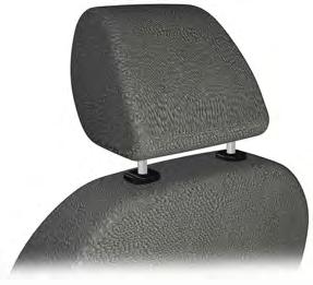 Pochylanie zagłówków Zagłówki przednich siedzeń pochylają się, co zwiększa komfort.