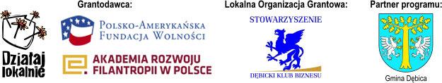 Projekt dofinansowano ze Programu Działaj Lokalnie VII Polsko-Amerykańskiej Fundacji Wolności realizowanego przez Akademię Rozwoju Filantropii w Polsce Lista rankingowa wniosków ocenionych w dniu 31