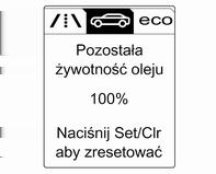 106 Wskaźniki i przyrządy Ciśnienie / opony: umożliwia sprawdzenie ciśnienia we wszystkich oponach podczas jazdy 3 236 Nośność opony: wybór kategorii ciśnienia w oponach zgodnie z aktualną wartością