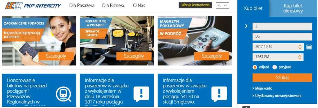 korzystając z oferty wcześniej, czyli kupując bilet z wyprzedzeniem od 30 do 7 dni. (szczegóły na: https://www.intercity.