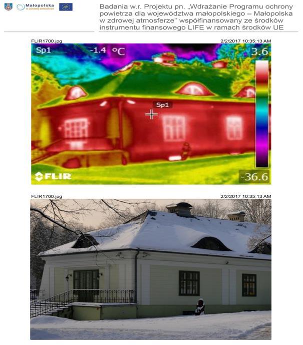 VIII 2017) Badania termowizyjne dla