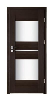 obwisaniu drzwi w trakcie wieloletniego użytkowania Wyposażenie standard: - trzy srebrne zawiasy czopowe z blokadą.
