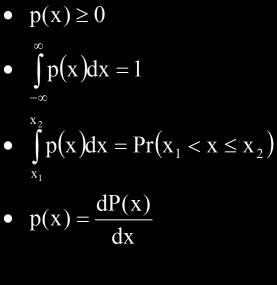 Funkcja gęstości prawdopodobieństwa (1) Określenie funkcji gęstości
