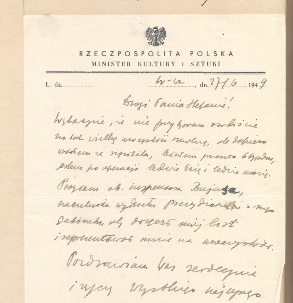 W czerwcu 1949 roku szkoła obchodziła jubileusz 30-lecia istnienia, podczas którego otrzymała nowy sztandar. W ciągu 30-letniej działalności szkołę opuściło wielu wybitnych absolwentów.