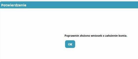 9. W sekcji Oświadcze ia usi y zaz a zyć dwa kwadra iki ez tego zaz a ze ia ie ędzie oż a złożyć w iosku o założe ie ko ta.