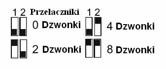 Ustawienia LC Do odpowiednich ustawień LC słuŝy switch U15. Rys.4.